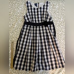 Basic editions cotton gingham dress 14/16